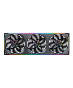 Fan case JONSBO ZA-360B BLACK LED ARGB (FAN xuôi)