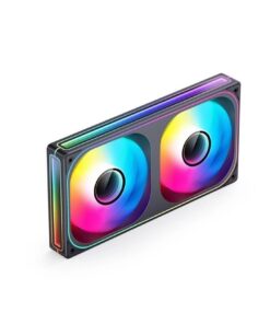 Fan case JONSBO ZB-240B BLACK LED ARGB (FAN xuôi)