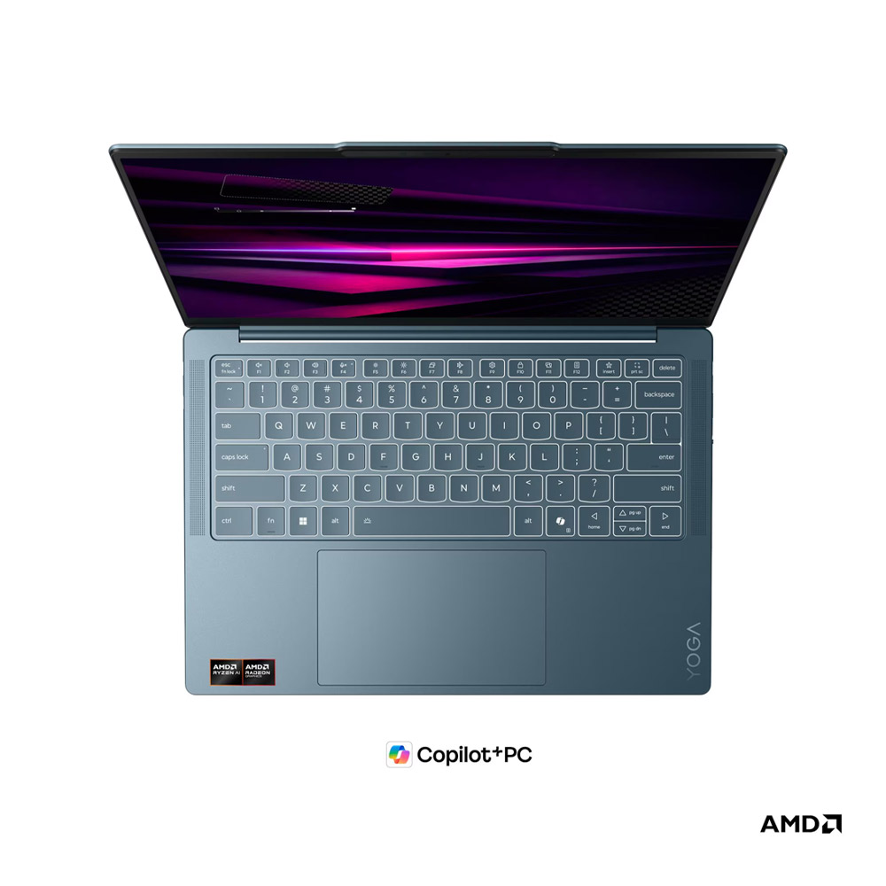 Laptop Lenovo Yoga Slim 7 14AGP11 83QS001DVN (AMD Ryzen AI 7 445 | AMD Radeon 840M Graphics | 14 inch WUXGA | 16GB | 512GB | Windows 11 Home | Xanh) - Ảnh 5