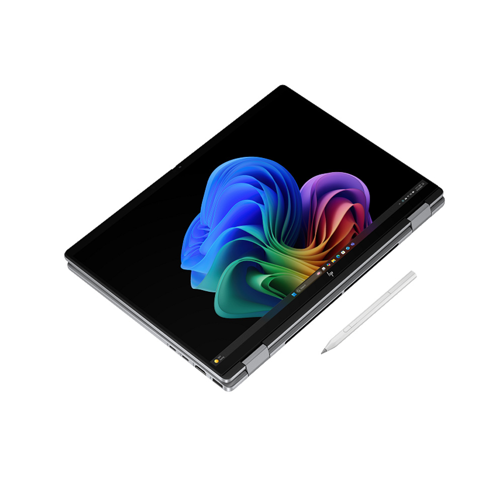 Laptop HP OmniBook X Flip 14-fk0092AU BZ7P5PA (AMD Ryzen AI 5 340 | AMD Radeon 840M | 14 inch WUXGA | Cảm ứng | Pen | 16 GB | 512 GB | Windows 11 Home | Office | Bạc) - Ảnh 2