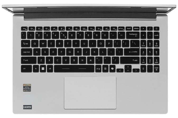 Laptop MSI Modern 15 F13MG 667VN_16G (Intel Core i5-1334U | 16GB | 512GB | Intel Graphics | 15.6 inch FHD | Win 11 | Bạc) - Ảnh 4