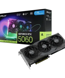 Card màn hình PNY GeForce RTX 5060 8GB ARGB EPIC-X RGB OC Triple Fan (VCG50608TFXXPB1-O)