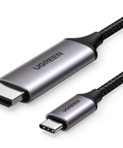 Cáp USB Type-C to HDMI hỗ trợ 4K,3D dài 1,5m chính hãng Ugreen 50570
