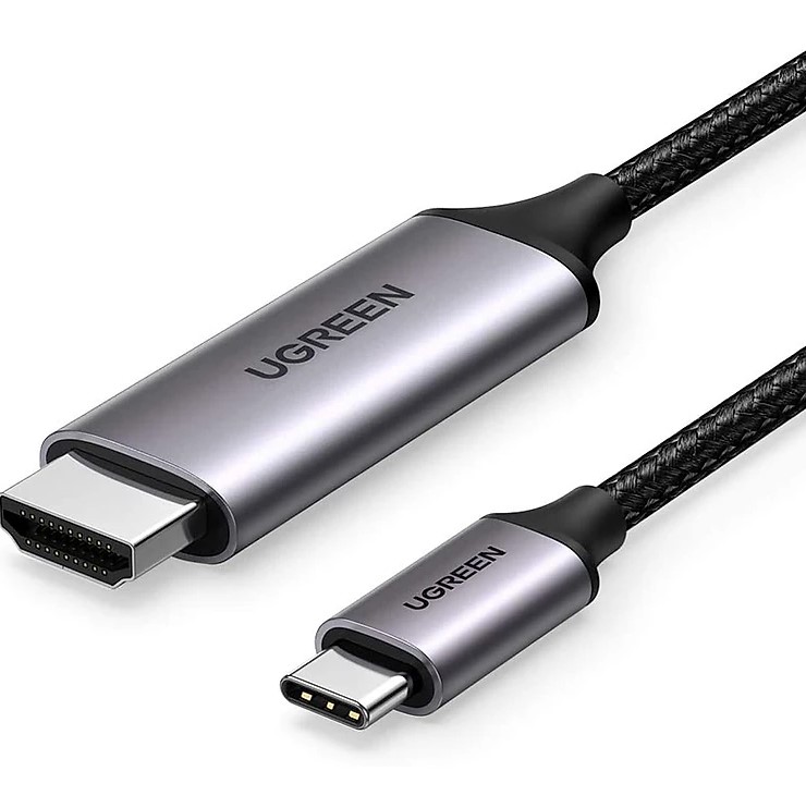 Cáp USB Type-C to HDMI hỗ trợ 4K,3D dài 1,5m chính hãng Ugreen 50570