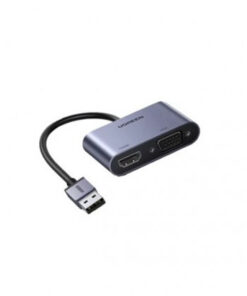 Cáp chuyển đổi USB 3.0 sang HDMI+VGA 1080/60Hz Ugreen (20518)