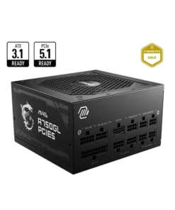 Nguồn máy tính MSI MAG A750GL PCIe5 (750W/ 80 Plus Gold/ Full-Modular/ Đen/ ATX)