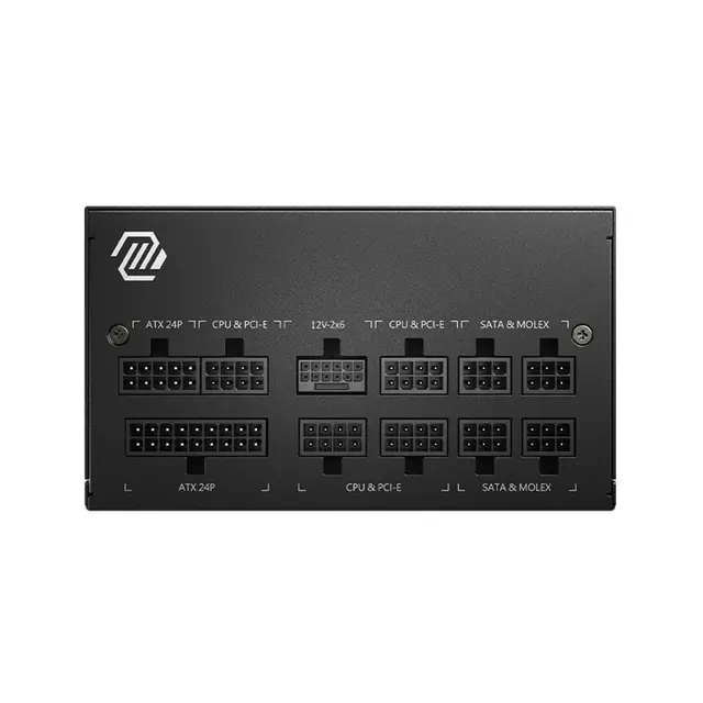 Nguồn máy tính MSI MAG A750GL PCIe5 (750W/ 80 Plus Gold/ Full-Modular/ Đen/ ATX) - Ảnh 2