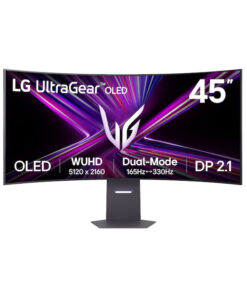 Màn Hình Gaming LG UltraGear 45GX950A-B (44.5 inch - OLED - 165Hz - 0.03ms - Chế độ kép 5K 2K- Speaker - Cong)