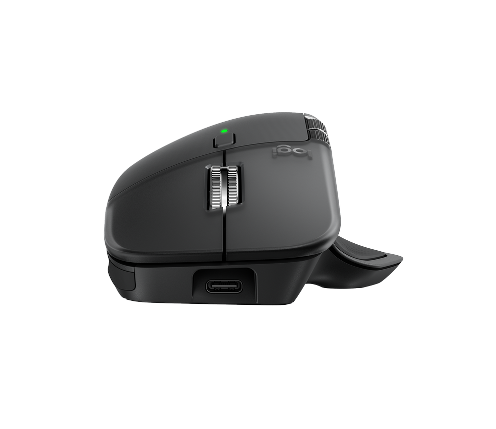 Chuột Logitech MX Master 4 Wireless Bluetooth Than chì - (910-007565) - Ảnh 3