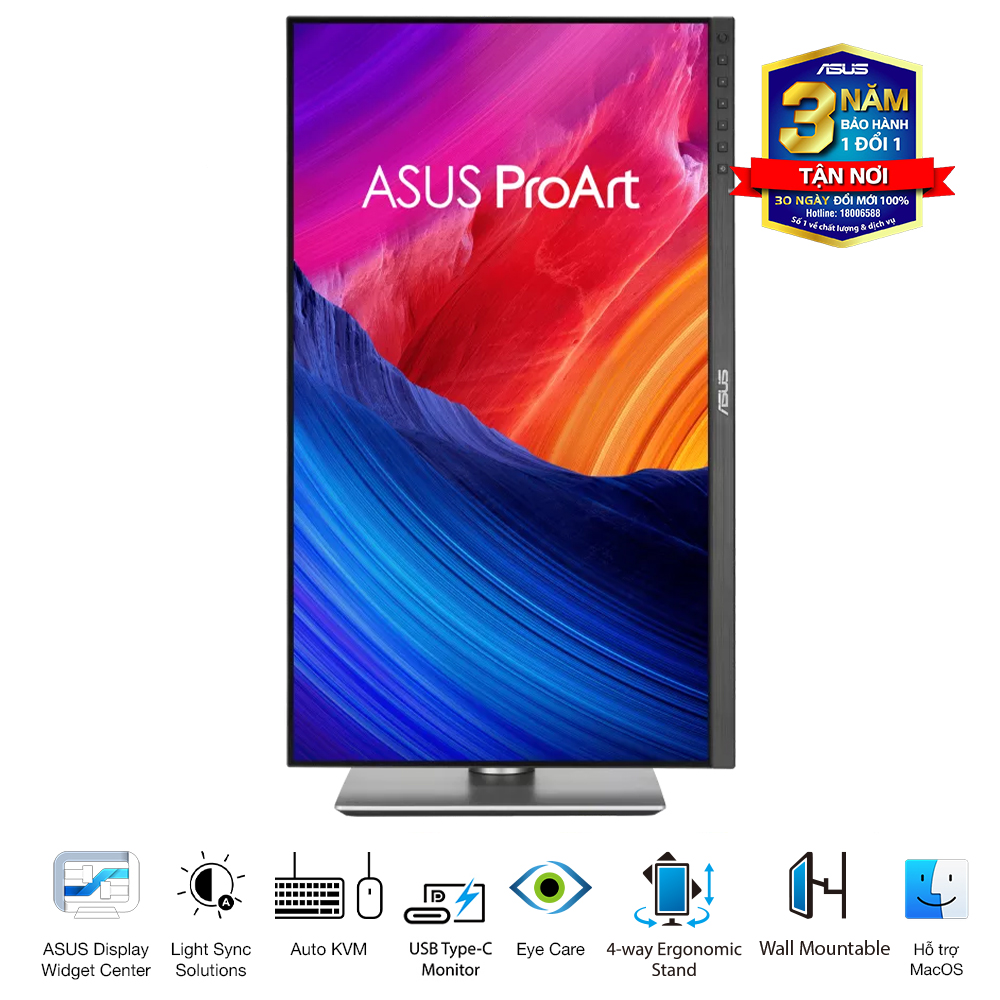 Màn Hình Đồ Họa ASUS ProArt PA27JCV (27 inch - IPS - 5K - 60Hz - 5ms - Speaker ) - Ảnh 2