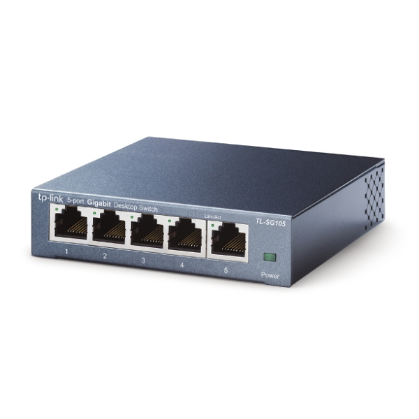 Switch TP-Link TL-SG105 (Gigabit (1000Mbps)/ 5 Cổng/ Vỏ Thép) - Ảnh 3