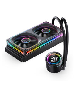Tản nhiệt nước AIO Jonsbo TH-240 ARGB Black (LCD hiển thị nhiệt độ)