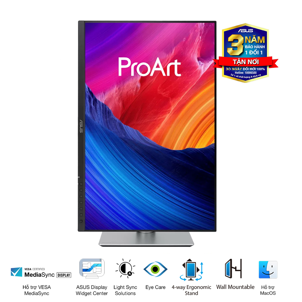 Màn Hình Đồ Họa ASUS ProArt PA248QFV (24.1 inch - IPS - WUXGA - 100Hz - 5ms - Speaker) - Ảnh 3