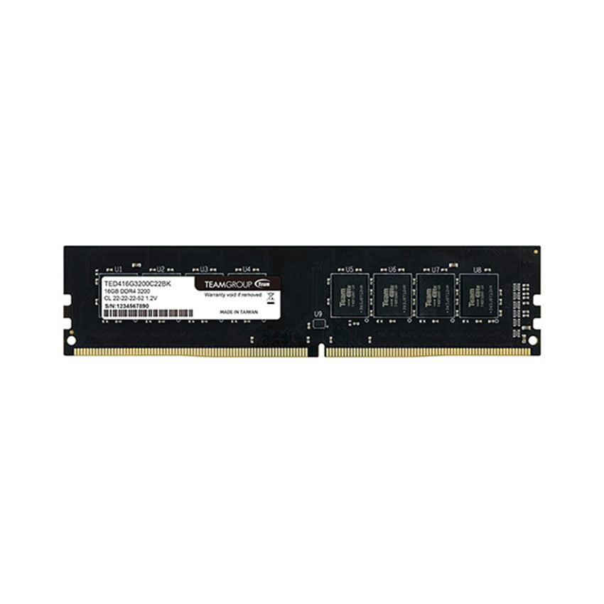 Ram Desktop TeamGroup Elite (TED416G3200C22BK / TED416G3200C2201) 16GB (1x16GB) DDR4 3200MHz - Ảnh 2