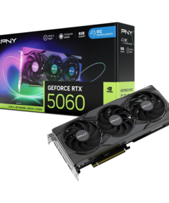 Card màn hình PNY GeForce RTX 5060 8GB ARGB EPIC-X RGB OC Triple Fan (VCG50608TFXXPB1-O)