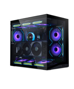 Vỏ case Lian Li O11D mini V2 Flow Black ( Sẵn 5 FAN)