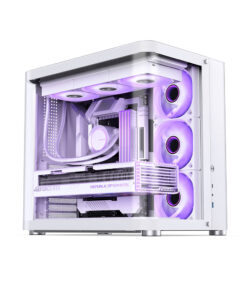 VỎ CASE JONSBO TK-2 WHITE ATX (MID TOWER, MÀU TRẮNG, KÍNH CONG)