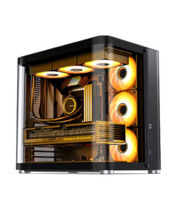 VỎ CASE JONSBO TK-2 BLACK ATX ( MID TOWER, MÀU ĐEN, KÍNH CONG)