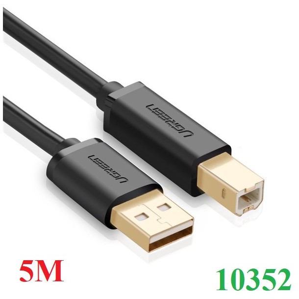 Dây USB máy in UGreen mạ vàng 5m 10352