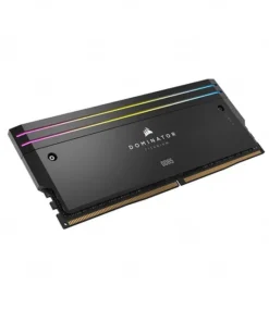 Ram Desktop Corsair DOMINATOR TITANIUM RGB Black (CMP64GX5M2B6000C30) 64GB (2x32GB) DDR5 6000MHz