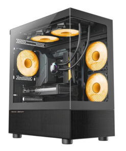 Vỏ case KENOO ESPORT MK200 - Đen (mATX/Mid Tower)