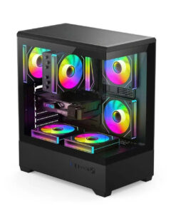 Vỏ máy tính Aigo C365 (ATX - 3 Fan RGB)