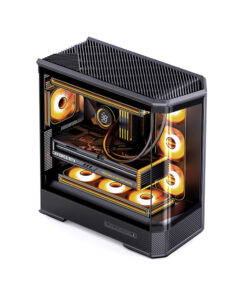 Vỏ máy tính JONSBO D400 Black (Mid Tower/ ATX/ Đen)