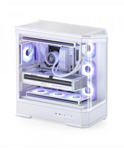 Vỏ máy tính JONSBO D400 White (Mid Tower/ ATX/ Trắng)