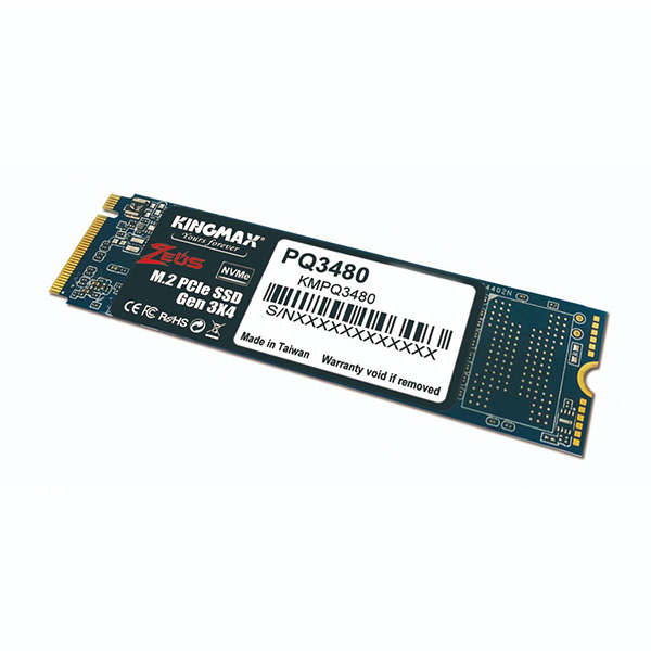 Ổ cứng SSD KINGMAX Zeus PQ3480 512GB LITE NVMe M.2 2280 PCIe Gen 3.0 x4 - Ảnh 2