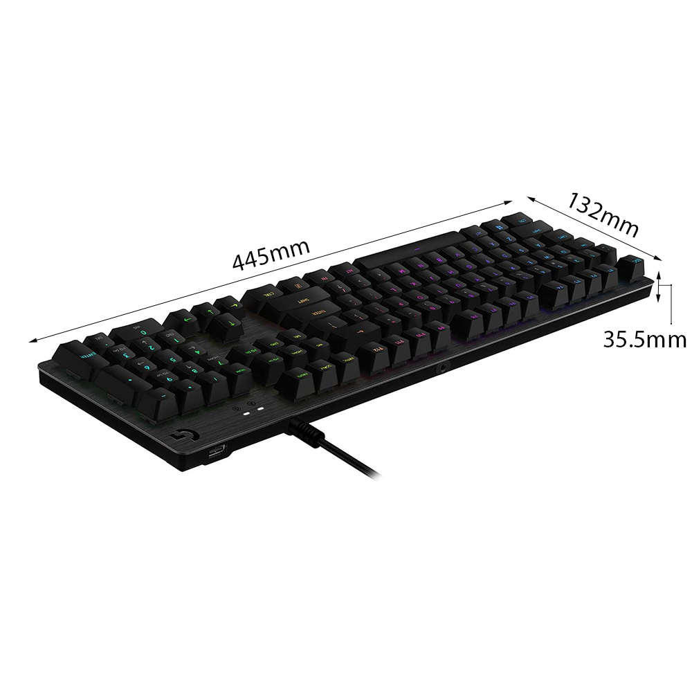 Bàn phím cơ Logitech G512 RGB GX Brown switch - Ảnh 4