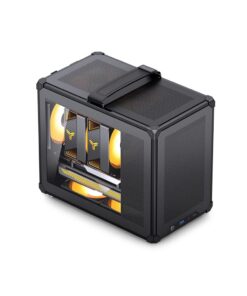 Vỏ máy tính JONSBO C6 MAX Black (Mini Tower/ M-ATX/ Đen)