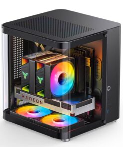 Vỏ máy tính JONSBO TK-1 BLACK (Mini Tower/ M-ATX/ Đen)