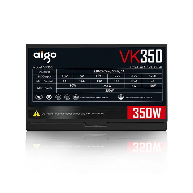 Nguồn máy tính AIGO VK350 - 350W (Màu Đen) - Ảnh 3