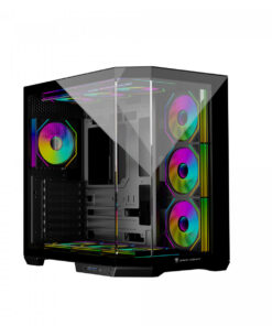 VỎ CASE JUNGLE LEOPARD AS-01 BLACK - No Fan (ATX/ Màu Đen)