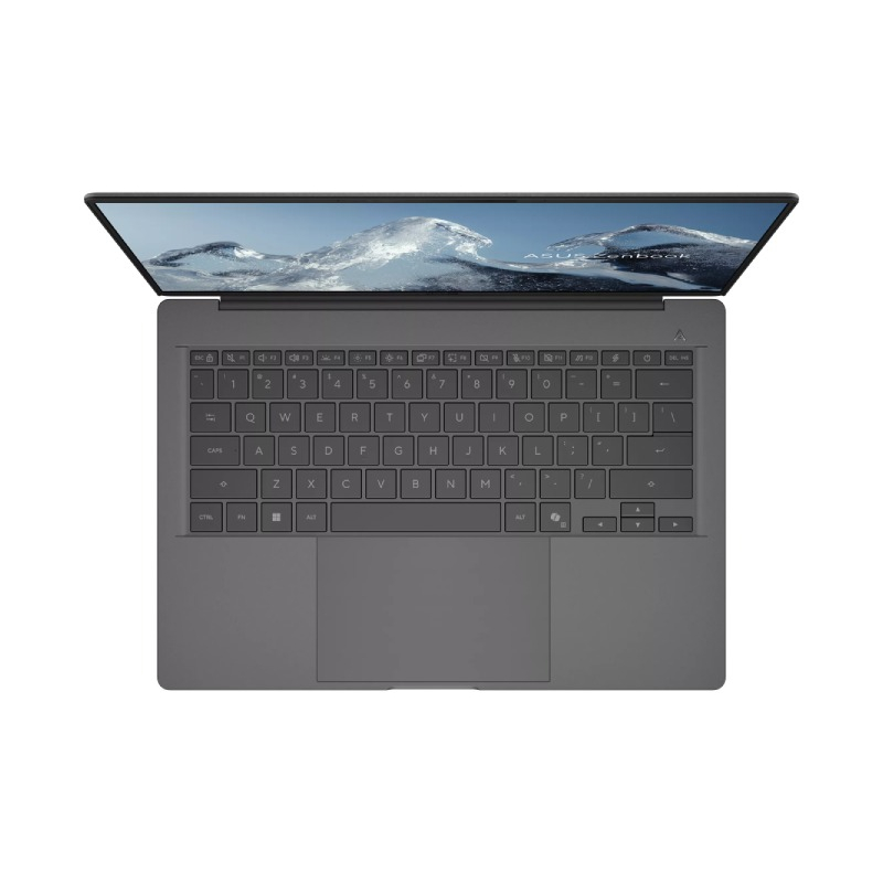 Laptop Asus ZenBook A14 UX3407NA-QD254W (Snapdragon X2 Elite X2E-88-100 | 32GB | 1TB | Qualcomm Adreno | 14 inch WUXGA OLED | Win 11 | Xám) - Ảnh 3