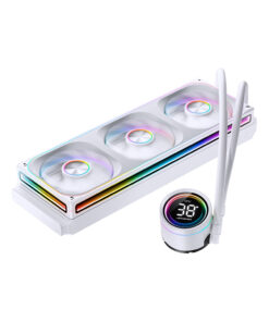 Tản nhiệt nước AIO Jonsbo TH-360 ARGB White (LCD hiển thị nhiệt độ)