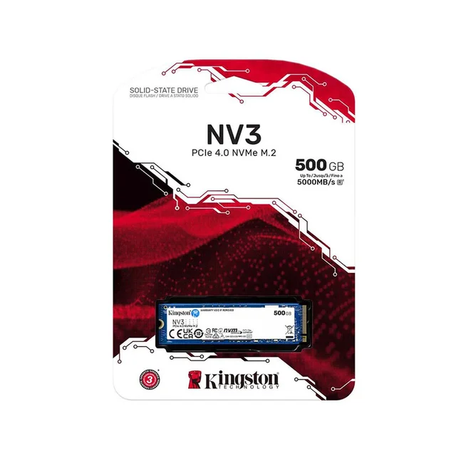 Ổ cứng SSD Kingston SNV3S 500GB NVME M.2 2280 PCIE GEN 4X4 (SNV3S/500G) - Ảnh 3