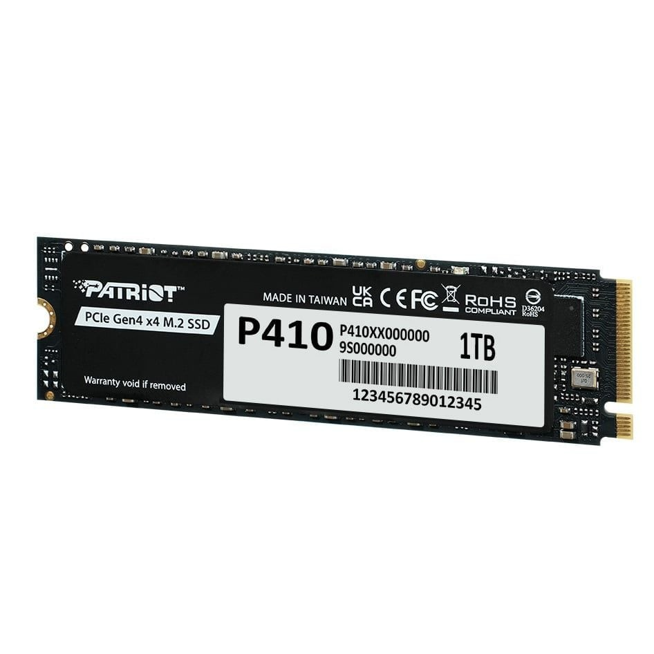 Ổ Cứng SSD Patriot P410 1TB M.2 NVMe PCIe Gen4 x4 - Ảnh 2
