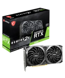 Card màn hình MSI RTX 3060 VENTUS 2X OC 12 GB (12GB GDDR6, 192-bit, HDMI +DP, 1x8-pin)