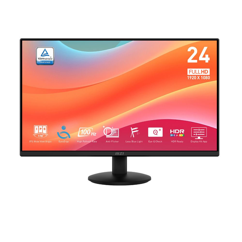 Màn hình MSI PRO MP242L (23.8Inch/ Full HD/ 1ms/ 100HZ/ 250cd/m2/ IPS)
