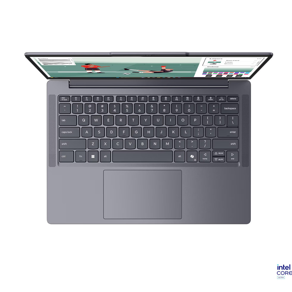 Laptop Lenovo IdeaPad Slim 3 14IPH11 83UQ002GVN (Intel Core Ultra 7 355 | Integrated Intel Graphics | 14 inch WUXGA | 16GB | 512GB | Windows 11 Home | Xám) - Ảnh 4