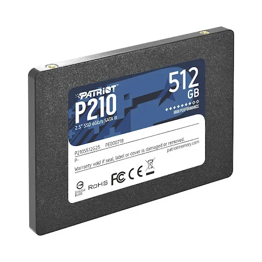 Ổ cứng SSD Patriot P210 512GB SATA III (2.5 inch, P210S512G25) - Ảnh 3