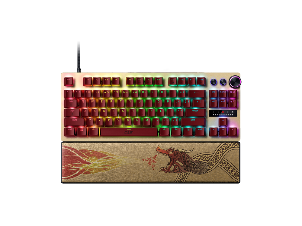Bàn phím cơ Razer Huntsman V3 Pro TKL CS2 Counter-Strike 2 Edition Analog Optical switch - Ảnh 5