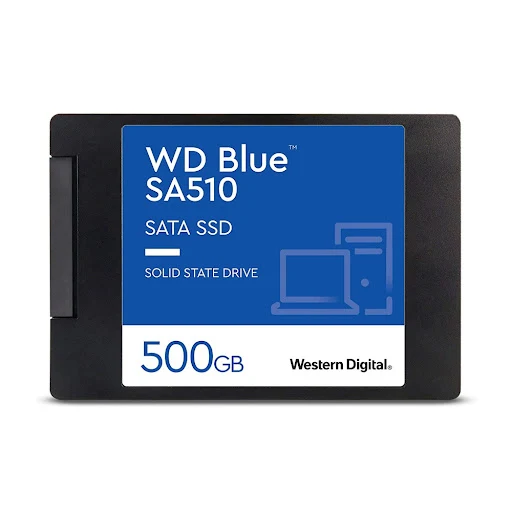 Ổ SSD Western Digital Blue SA510 WDS500G3B0A 500GB (SATA3/ 2.5Inch/ 560MB/s/ 510MB/s)