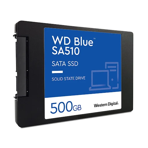 Ổ SSD Western Digital Blue SA510 WDS500G3B0A 500GB (SATA3/ 2.5Inch/ 560MB/s/ 510MB/s) - Ảnh 2