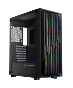Vỏ case KENOO KENOO ESPORT EM730- 3F- Đen (eATX / 3 fan)