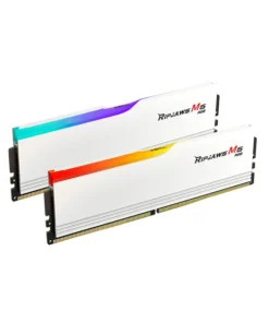 RAM G.Skill Ripjaws M5 RGB DDR5 32GB (16GBx2) 6000MHz (F5-6000J3636F16GX2-RM5RW, Màu Trắng)