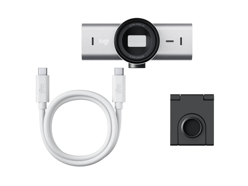 Webcam Logitech MX Brio 4K Ultra HD - Màu xám - Ảnh 3
