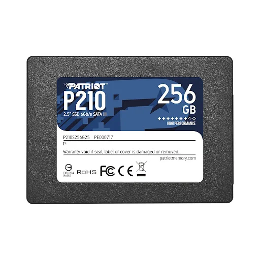 Ổ cứng SSD PATRIOT 256GB P210 SATA3 2.5 inch - P210S256G25