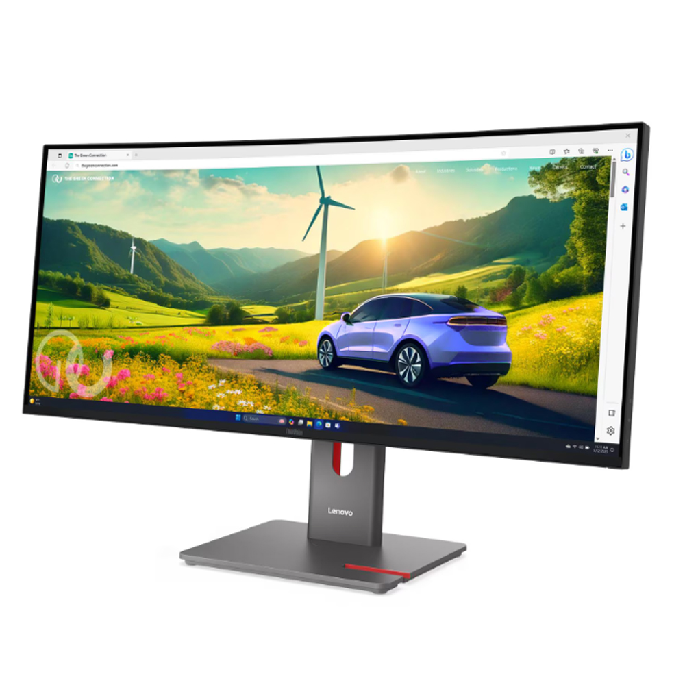 Màn hình cong Lenovo Think Vision P34WD-40 64ADGAR1VN (34Inch/ UWQHD (3440x1440)/ 4ms/ 120Hz/ 350cd/m2/ IPS/ Lan/USB-C) - Ảnh 2